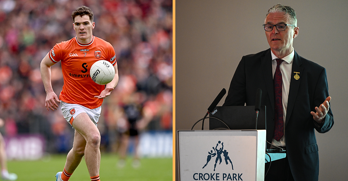 Armagh Star Jarly Óg Burns Had Brilliant Line About Jarlath Burns After Ulster Win