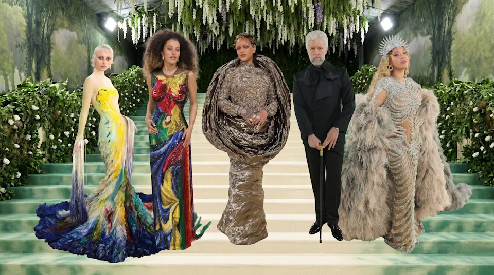 The best dressed celebrities at the 2026 Met Gala included Emma Chamberlain in Mugler, Chase Infiniti in Thom Browne, Rihanna in Margiela, Bad Bunny in Zara, and Beyonce in Olivier Rousteing.