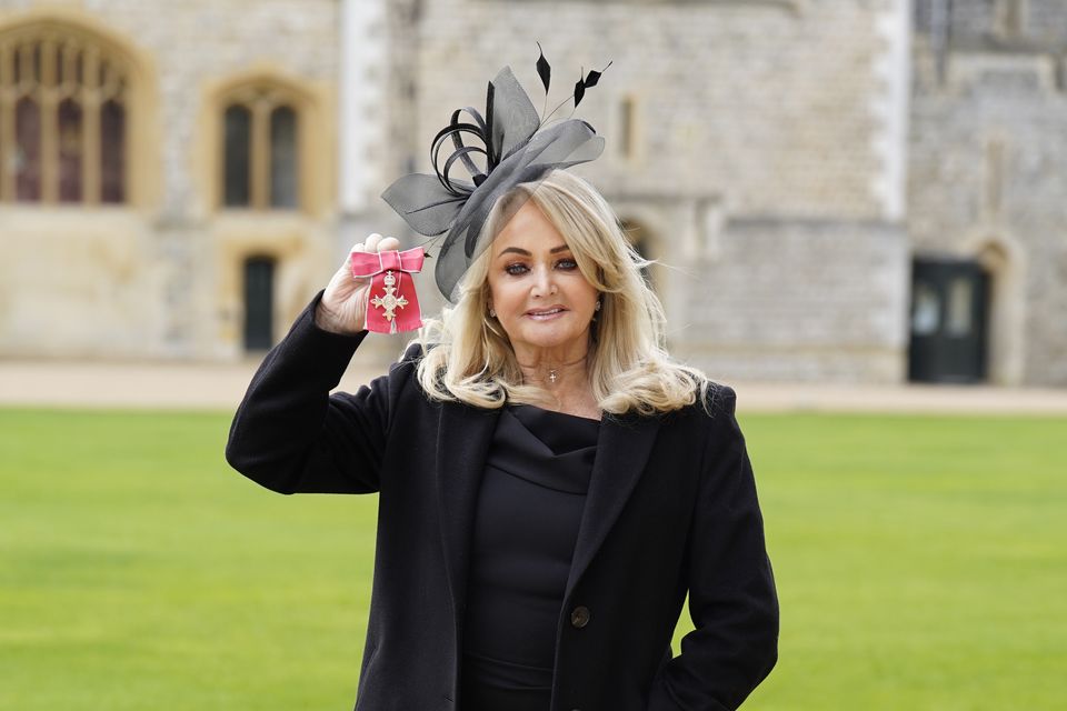 Bonnie Tyler was rushed to a hospital near her home in Faro, Portugal (Andrew Matthews/PA)