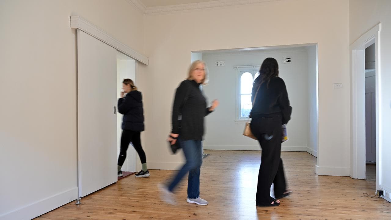 Buyers inspecting a house (file image)