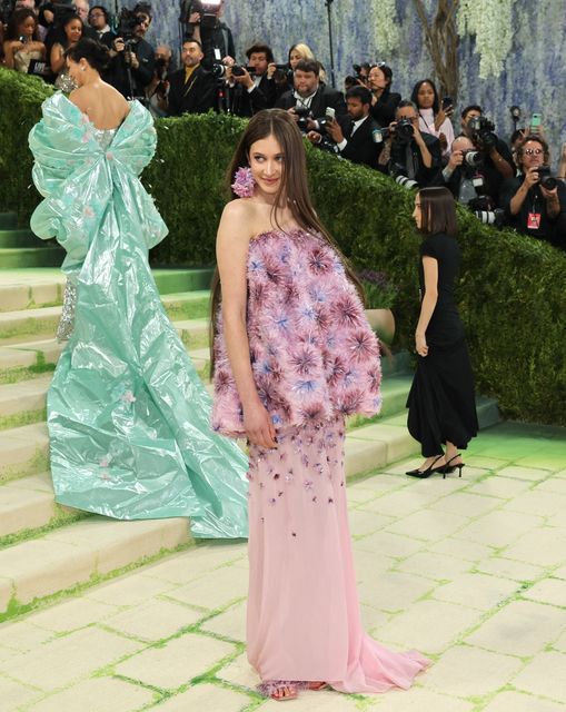 Sunday Rose Kidman Urban poses during the Met Gala, an annual fundraising gala held for the benefit of the Metropolitan Museum of Art's Costume Institute with this year's theme 'Costume Art' in New York City, New York, U.S., May 4, 2026. REUTERS/Daniel Cole