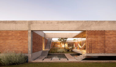 Brick house in Brazil
