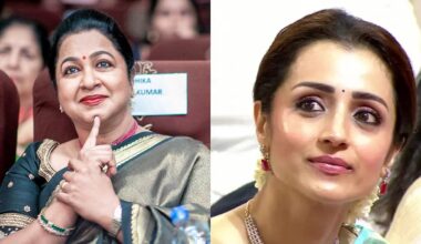 Radikaa Sarathkumar clarifies her 'best birthday gift' wish for Trisha after TVK's win