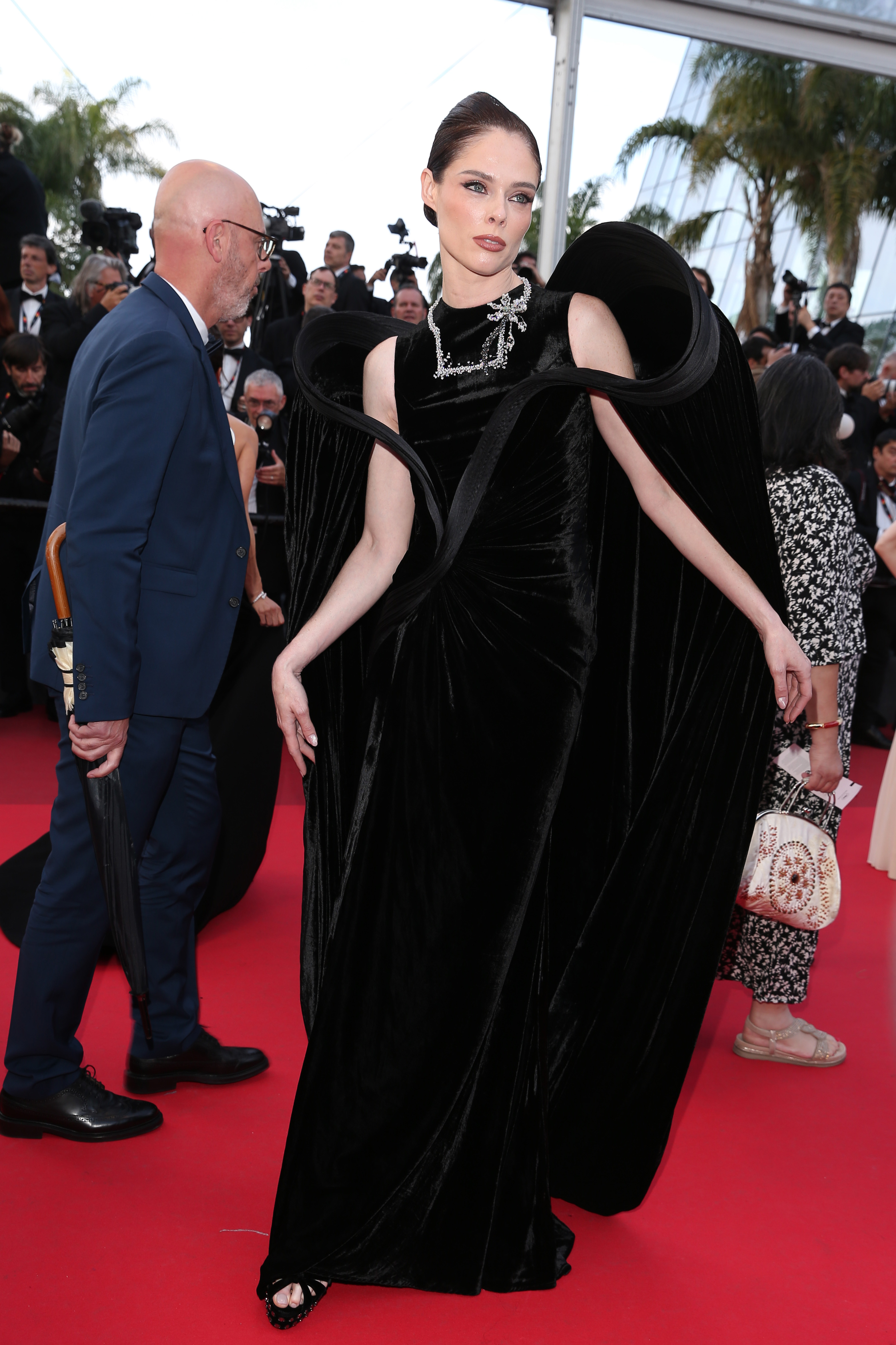 Coco Rocha attends the "Fjord" screening during the 79th annual Cannes Film Festival at Palais des Festivals on May 18, 2026 in Cannes, France.