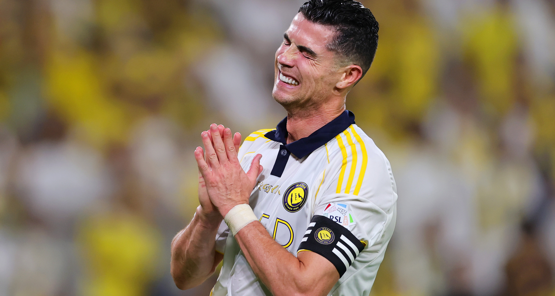 Cristiano Ronaldo in tears after goal which helps seal his first ever Saudi Pro League title
