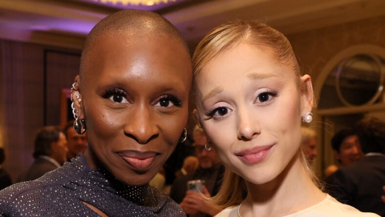 Cynthia Erivo and Ariana Grande photo