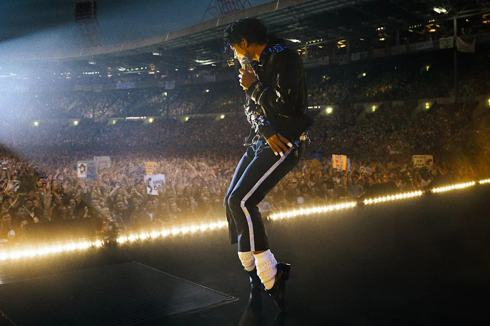 Jaafar Jackson as Michael Jackson in 'Michael'.Credit: Lionsgate