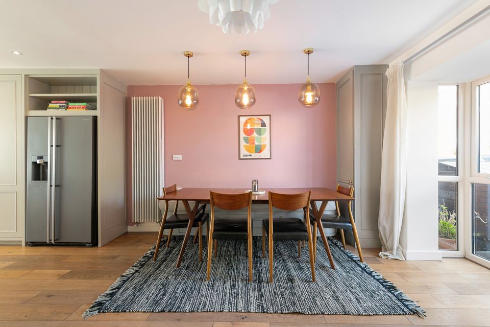 The dining area at 40 Northbrook Avenue, Ranelagh, Dublin 6