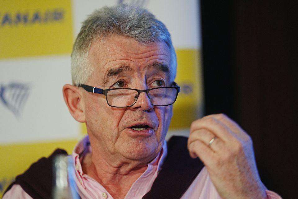 Ryanair chief Michael O'Leary. Photo: PA