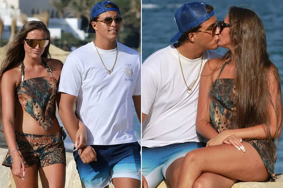 Tyson Fury’s 16-Year-Old Daughter Venezuela Hand-in-Hand with Boxer Husband, 18 on Sunny Spanish Honeymoon