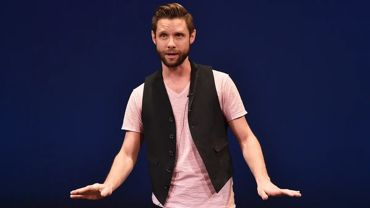 Actor and ETAF Ambassador Danny Pintauro speaking at UCLA event