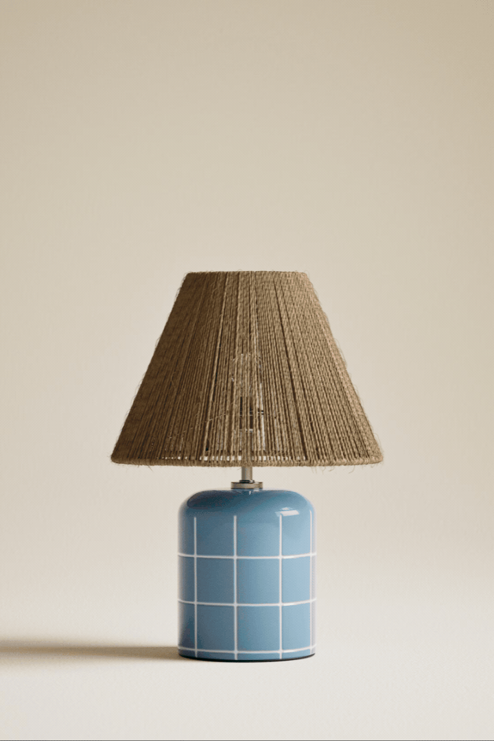 M&S Rechargeable Ceramic Tile Table Lamp.