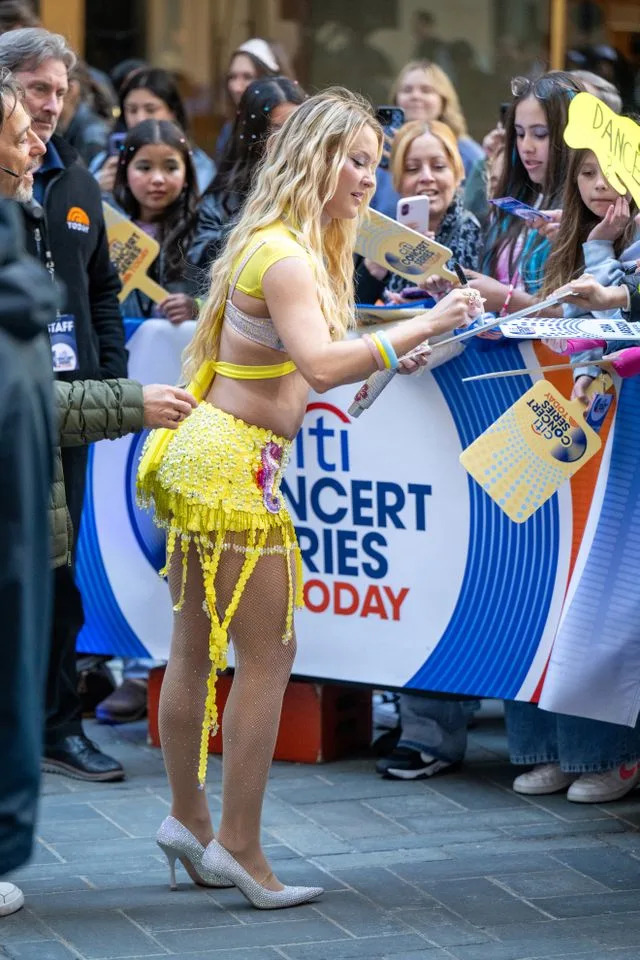 Zara Larsson on 'Today' on May 8, 2026 in New York City.Credit: Getty Images