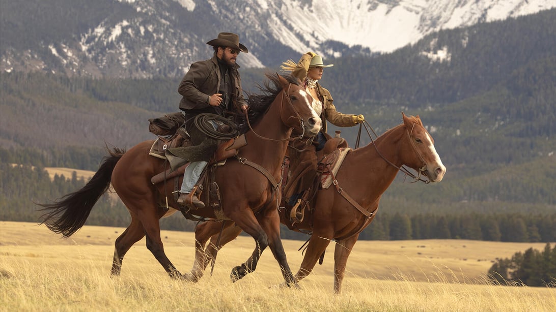 Cole Hauser and Kelly Reilly, Dutton Ranch