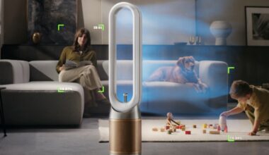 Dyson put a camera on its purifier so fresh air can follow you around