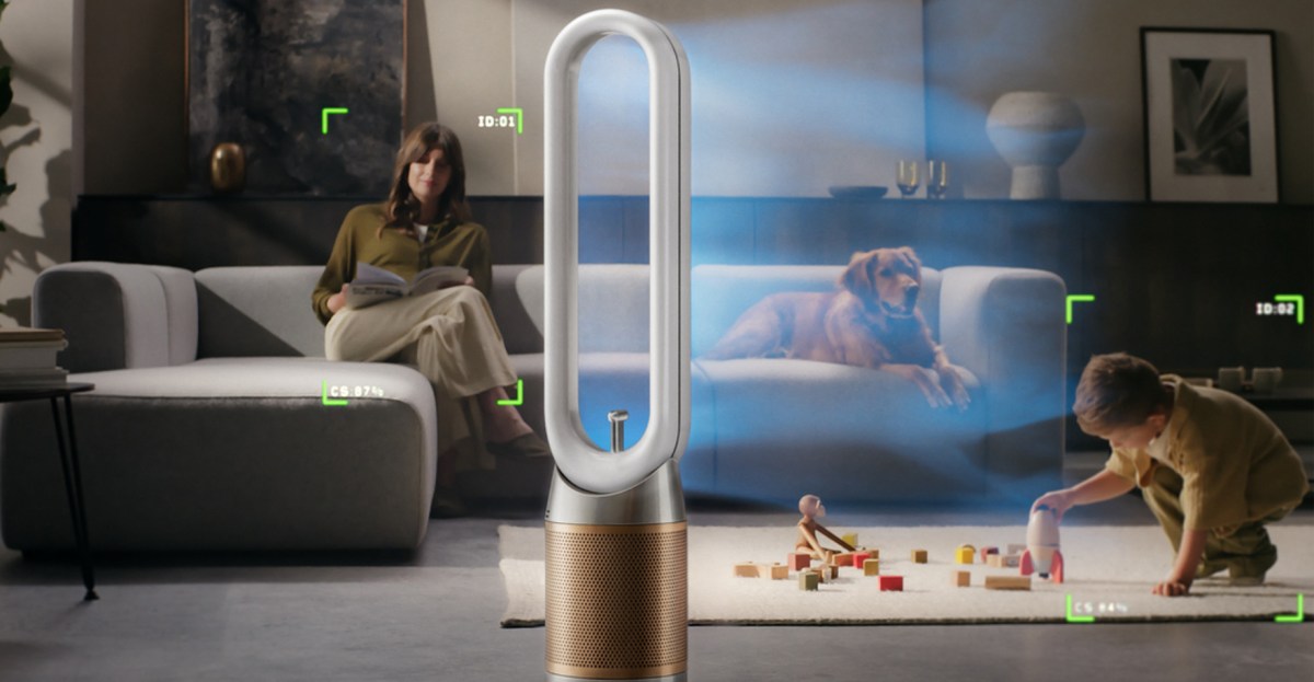 Dyson put a camera on its purifier so fresh air can follow you around