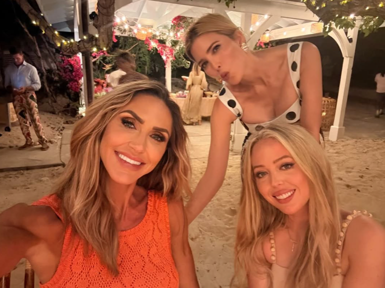Ivanka Trump shared family-filled snapshots alongside Tiffany Trump, Lara Trump, and loved ones throughout the weekend.