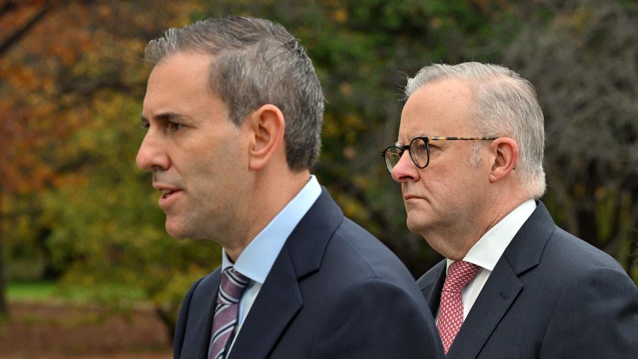 Jim Chalmers and Anthony Albanese (file image)