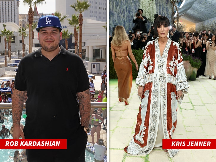 rob kardashian and kris jenner getty 1