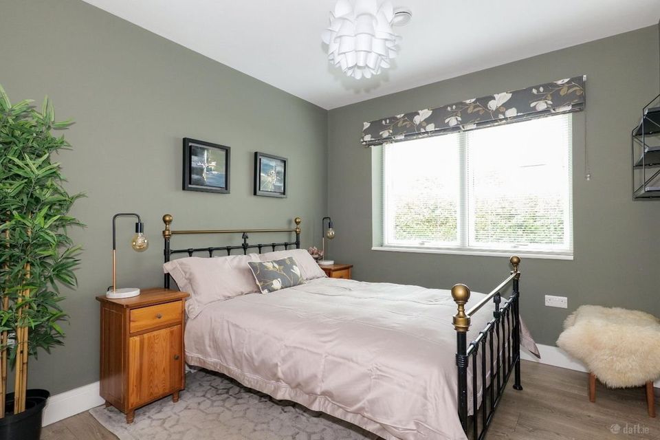 One of the property's bedrooms