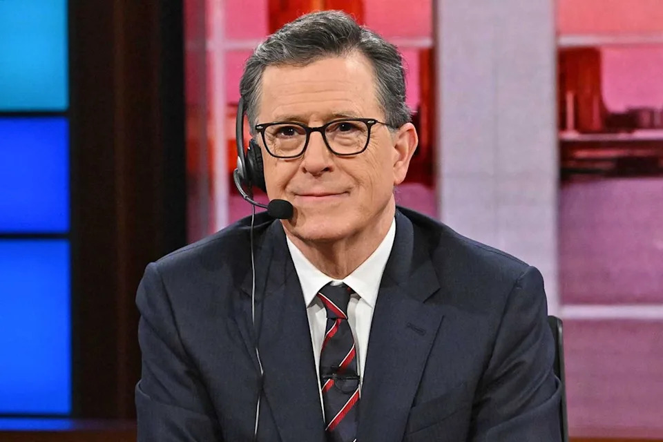 Stephen Colbert on 'The Late Show'Credit: Scott Kowalchyk/CBS via Getty