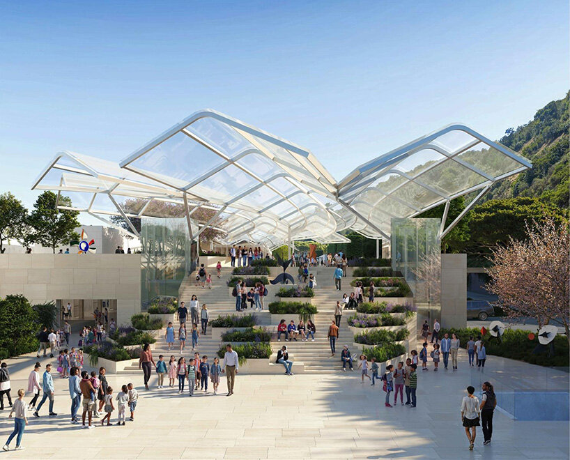 gehry partners and WHY architecture lead sweeping transformation of los angeles' getty center - 5