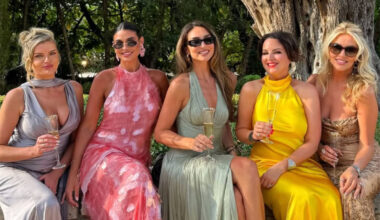 PICS: All the glam guests at Rob Kenny's French wedding