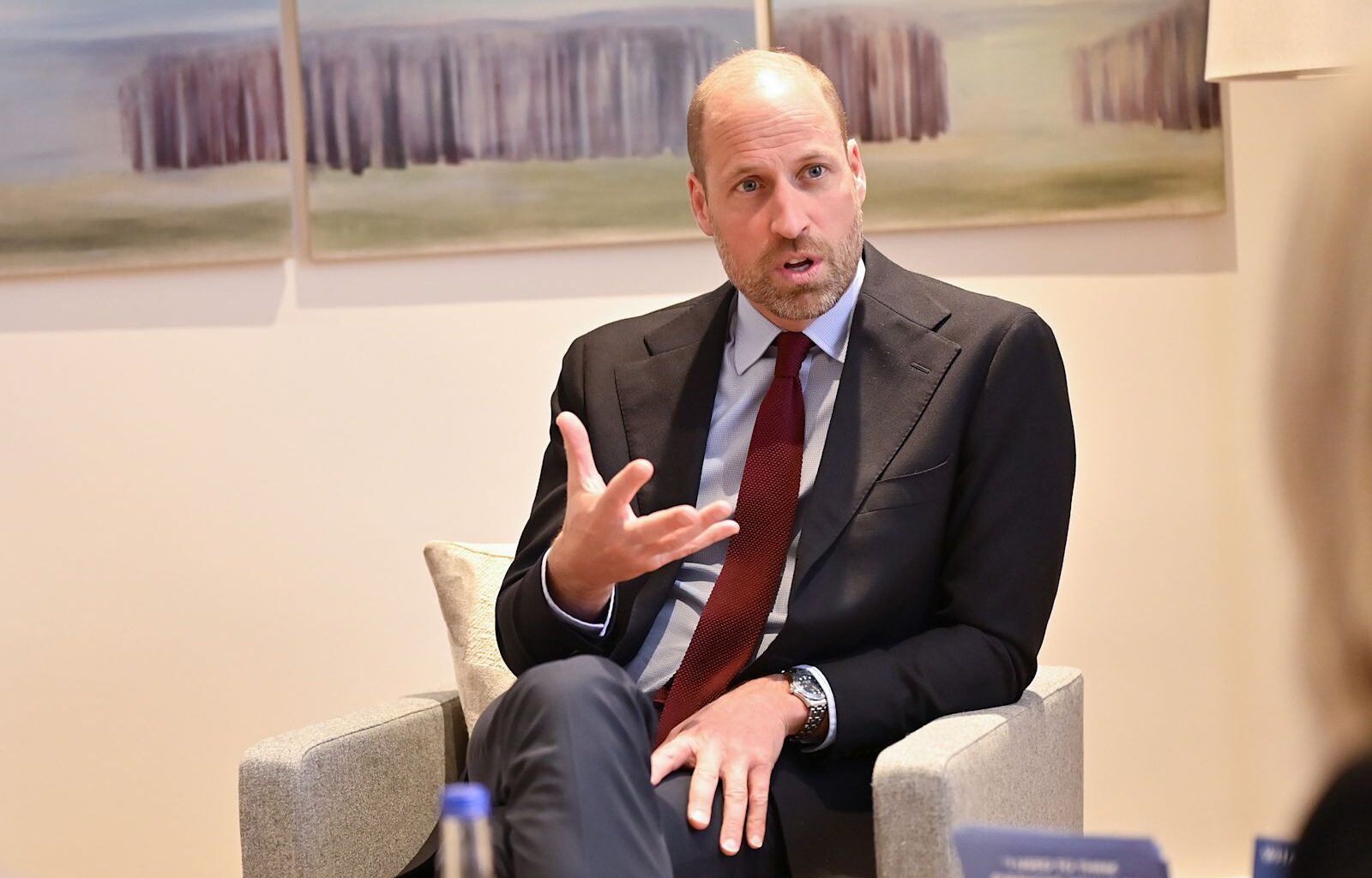 Prince William urges men to talk about mental health as he opens new centre in Birmingham