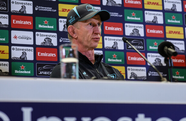'I genuinely don't think the media have been really hard on Leinster'