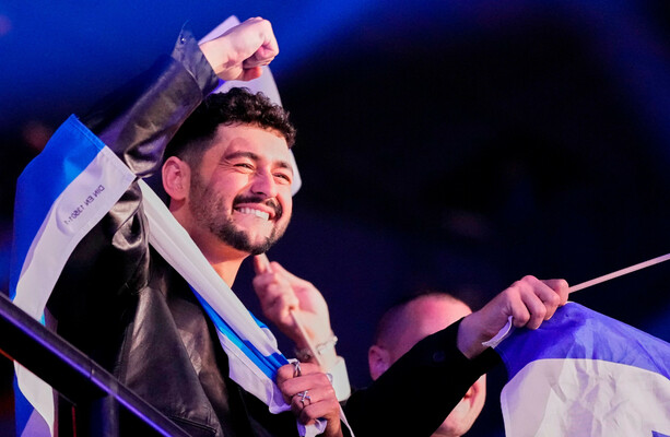 Four people removed from Eurovision semi-final after chants during Israel's performance