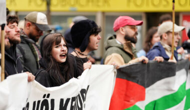 Large-scale anti-Eurovision protest takes place in Vienna ahead of Grand Final - The Journal