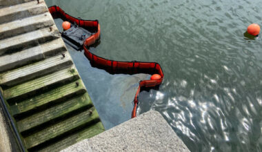 Diesel has been leaking into the River Liffey from Irish Rail fuel storage for over a year
