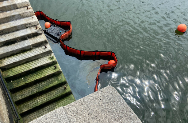 Diesel has been leaking into the River Liffey from Irish Rail fuel storage for over a year