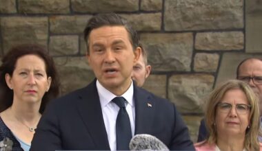 Poilievre spars with reporter over Canada’s recession