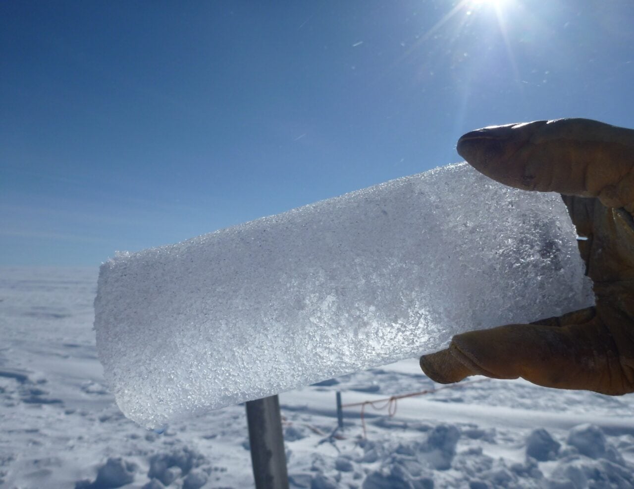 Ice Core Segment Antarctica