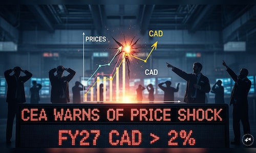 CEA warns of price shock, sees FY27 CAD rising above 2%
