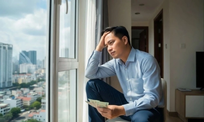 A worried man sits by a window. Illustration photo by Pexels