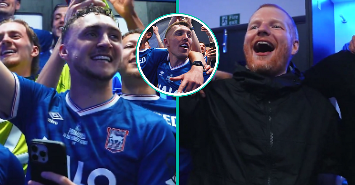 Ireland Stars Were Loving Sing-Song With Ed Sheeran After Ipswich Promotion