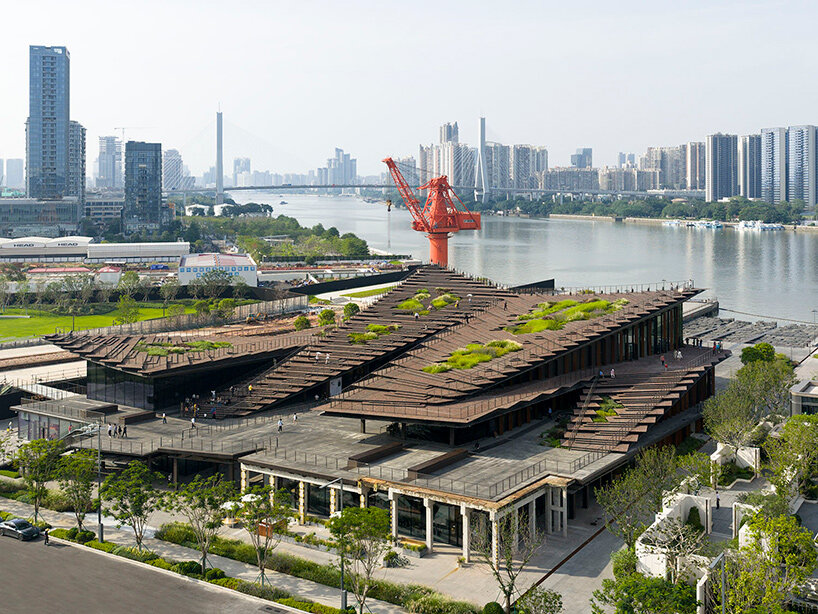 kengo kuma guangzhou shipyard