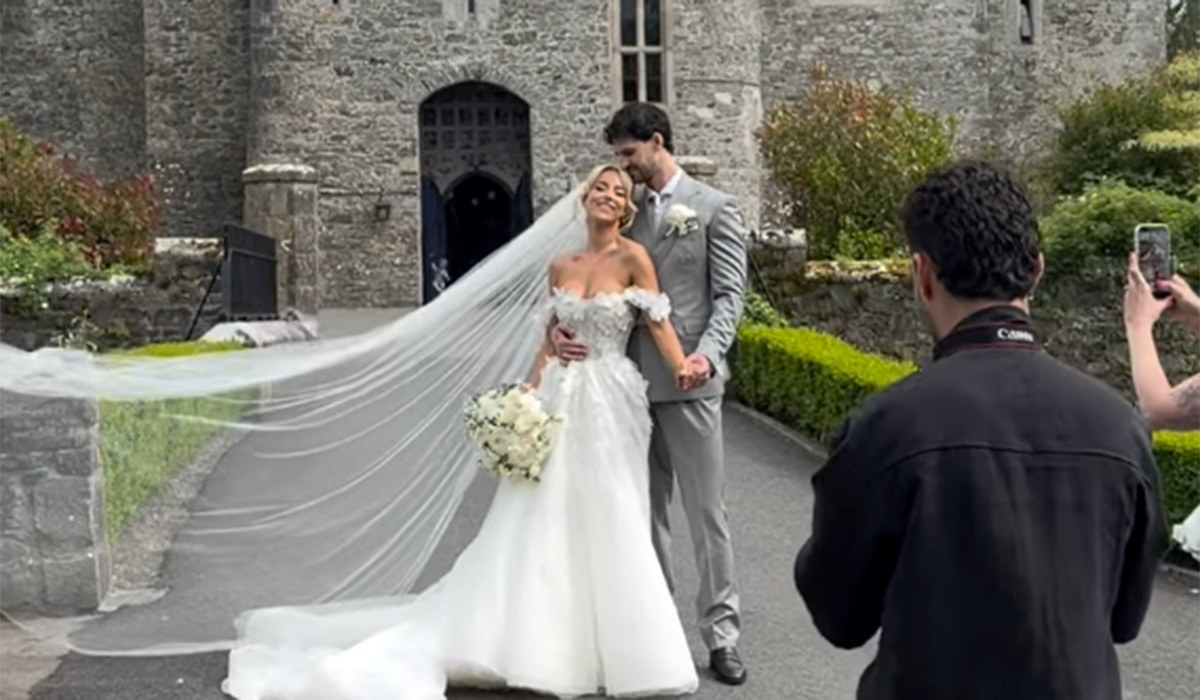Dance partners for life! Inside Laura Nolan and Matthew MacNabb's castle wedding