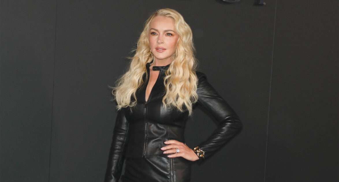 Lindsay Lohan Shares Rare Photo of Her Son