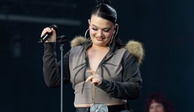 Watch Lola Young give James Blake collab ‘From Down Here’ live debut at Radio 1’s Big Weekend