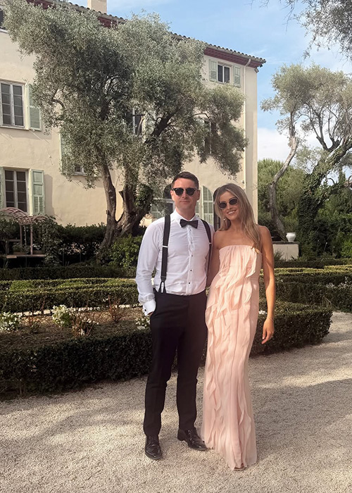 Louise Cooney at Rob Kenny's wedding. Pic: Louise Cooney / Instagram