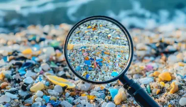 Airborne microplastics may heat the planet