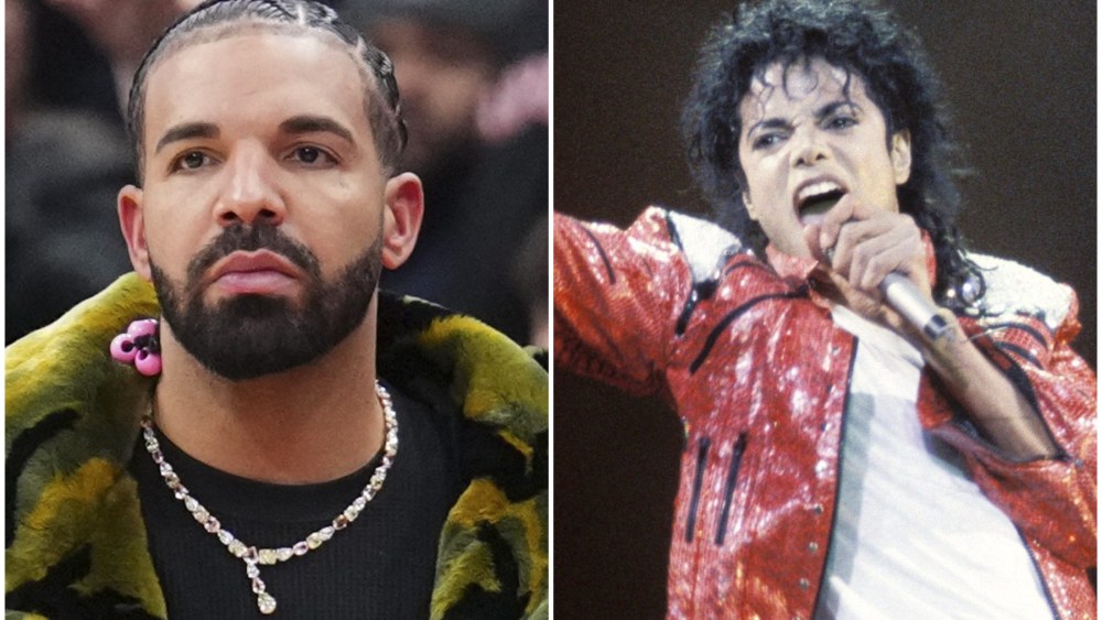 Drake Beats Michael Jackson's Record for Most No. 1s by Male Artist