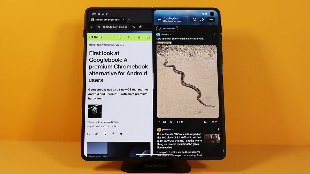I tested Motorola's $1,900 Razr Fold, and it gives Samsung and Google serious competition