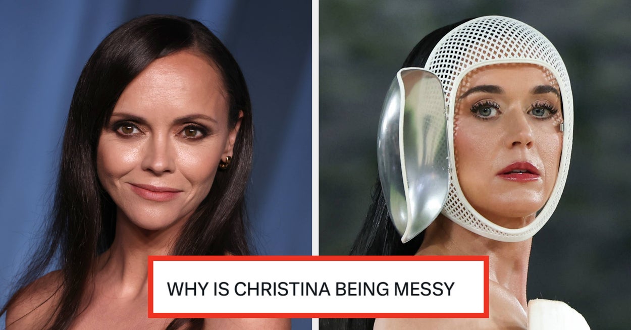 Christina Ricci Shades Katy Perry, Connor Storrie At Met Gala