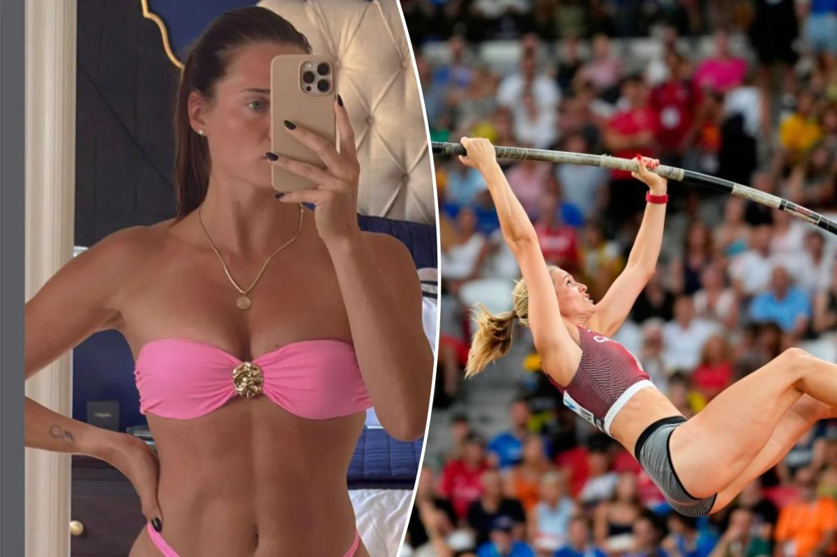 Olympic star Alysha Newman teases modeling career in bikini after drug ban