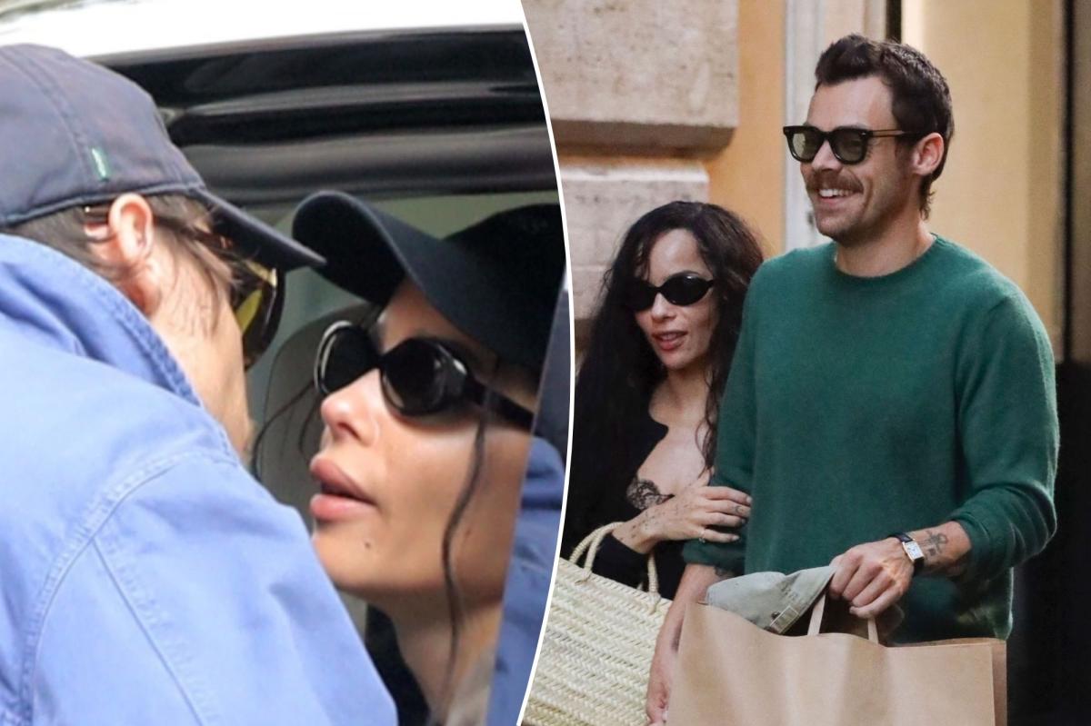 Zoe Kravitz and Harry Styles planning two weddings — and already talking babies: sources