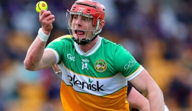 Offaly captain Charlie Mitchell hospitalised after becoming unwell following Kilkenny match